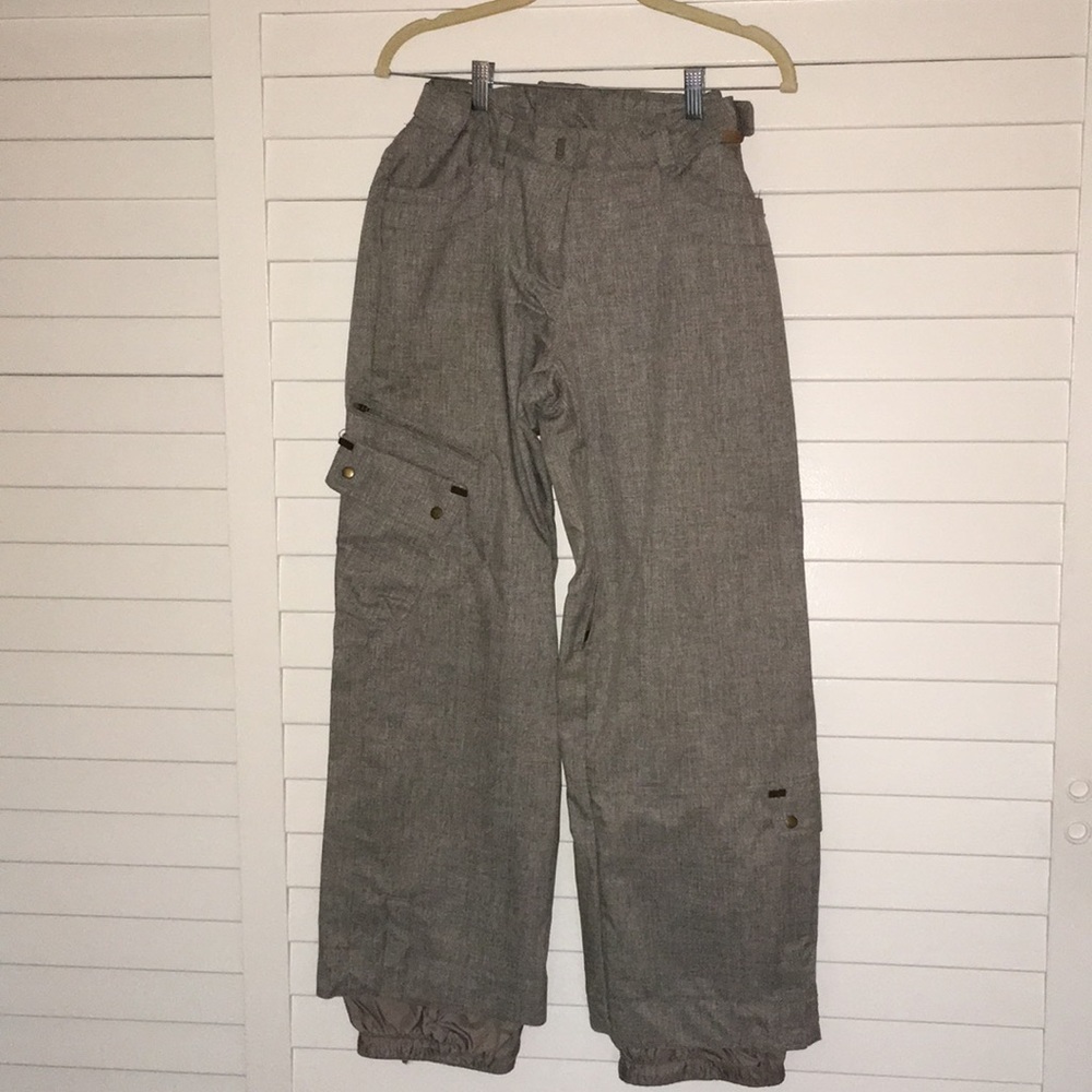 Obermeyer ladies ski snowmobile pants size 4 grey
